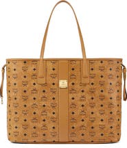 MCM Large Reversible Liz Shopper in Visetos