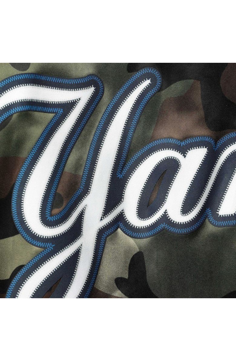 PRO STANDARD Men's Pro Standard Camo New York Yankees Satin Full-Snap Jacket, Alternate, color, 