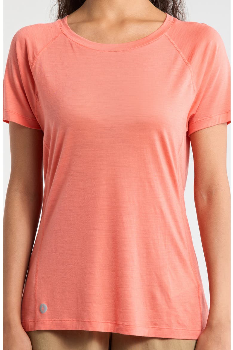 Ultralite Crewneck T-Shirt, Alternate, color, CORAL REEF
