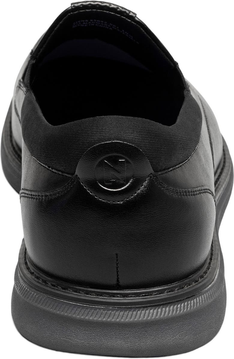 NUNN BUSH Chase Moc Toe Slip-On, Alternate, color, Black