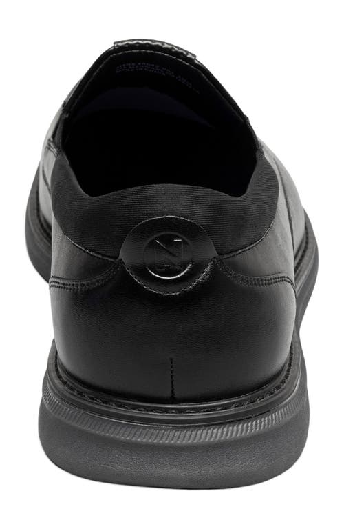 Nunn Bush Chase Moc Toe Slip-on In Black