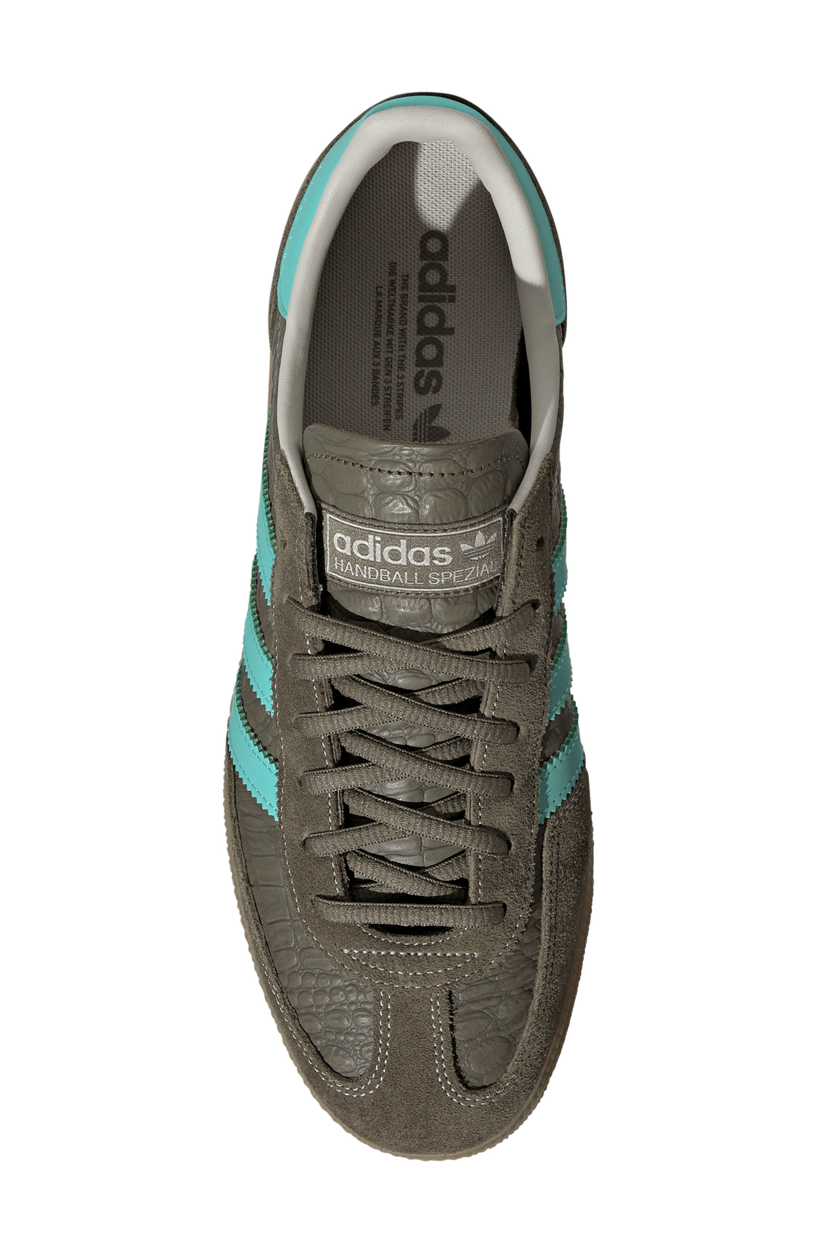 Gender Inclusive Handball Spezial Sneaker, Alternate, color, OLIVE STRATA