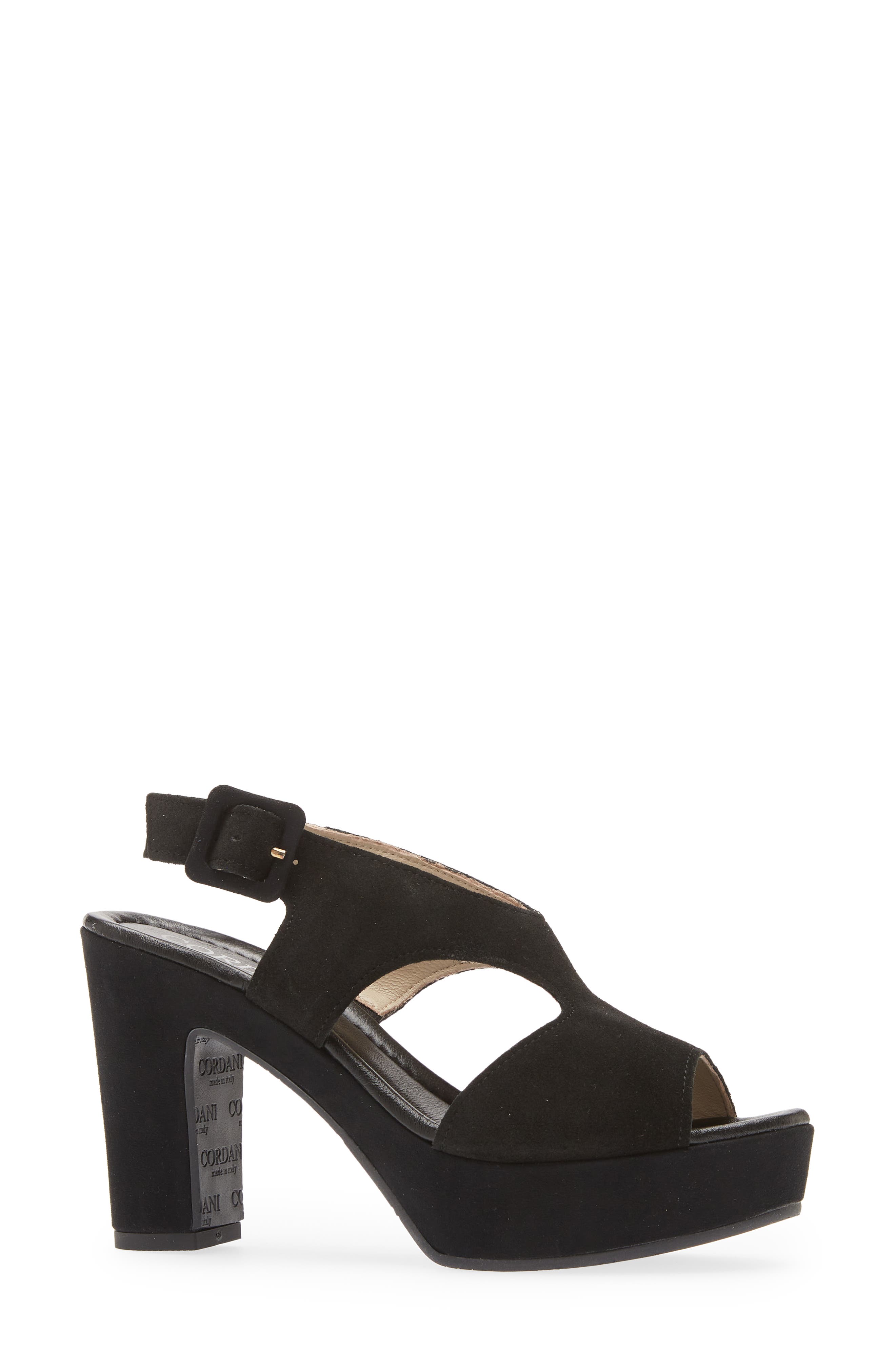Cordani Taylin Platform Sandal, Alternate, color, 