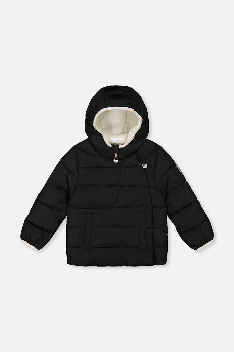 Quilted Waterproof PrimaLoft Winter Jacket, Main, color, Noir