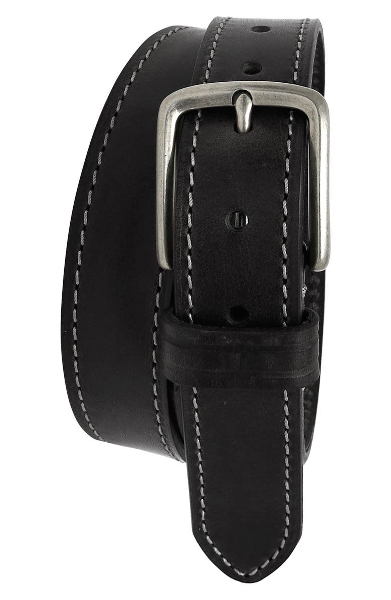 BOCONI Leather Belt, Main, color, 
