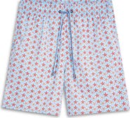 Bugatchi Print Swim Trunks