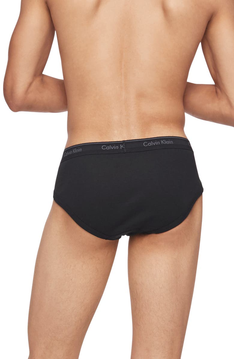 Calvin Klein 4-Pack Hip Briefs, Alternate, color,