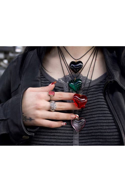 Rebl Gender Inclusive Heart Pendant Necklace
