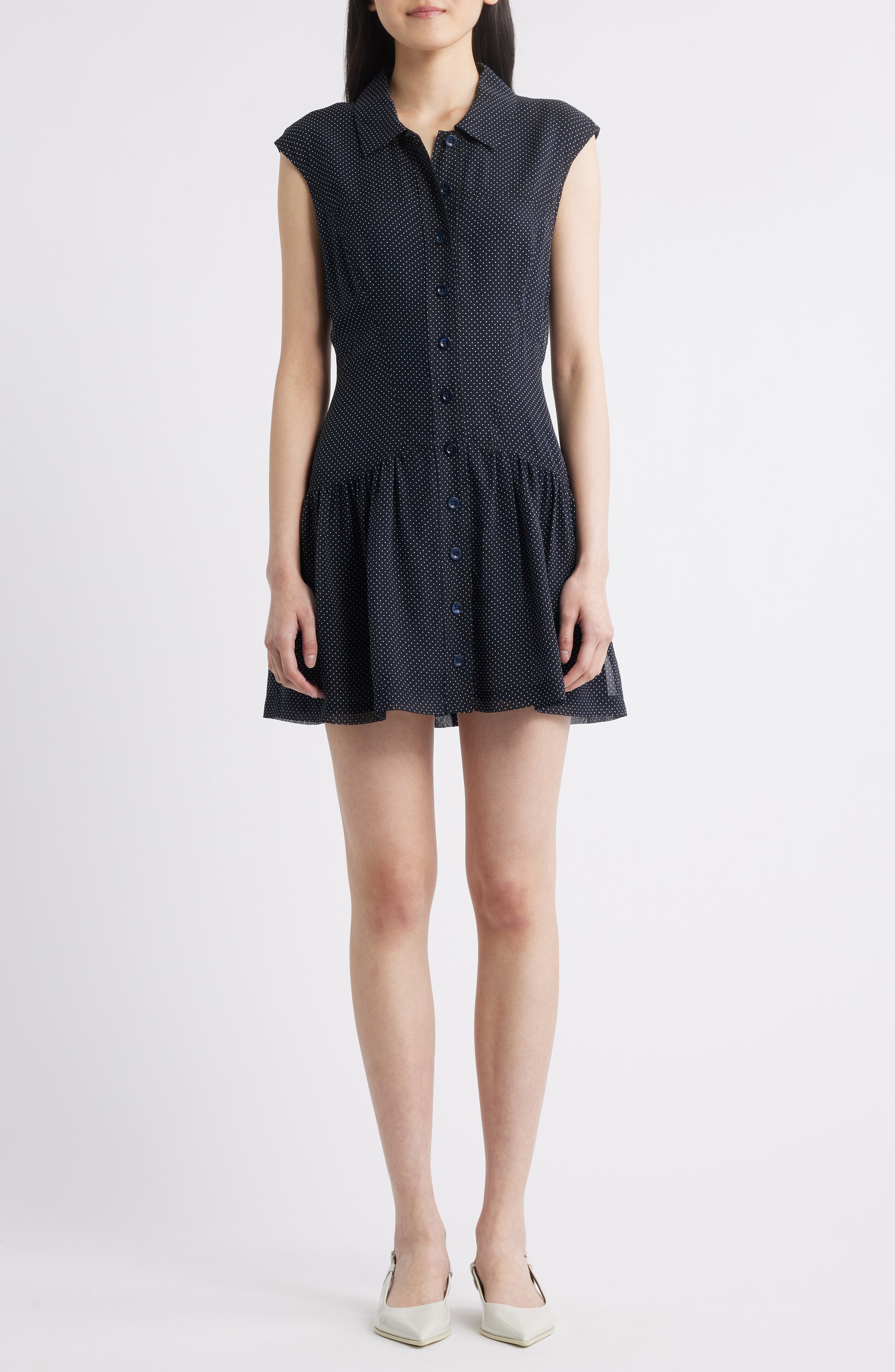 FRAME The Silk Day Minidress