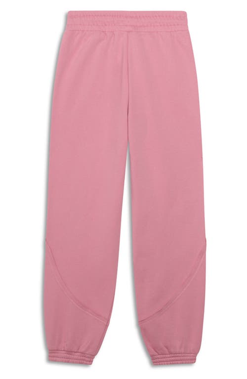 Puma Essential Double Up Joggers In Pink