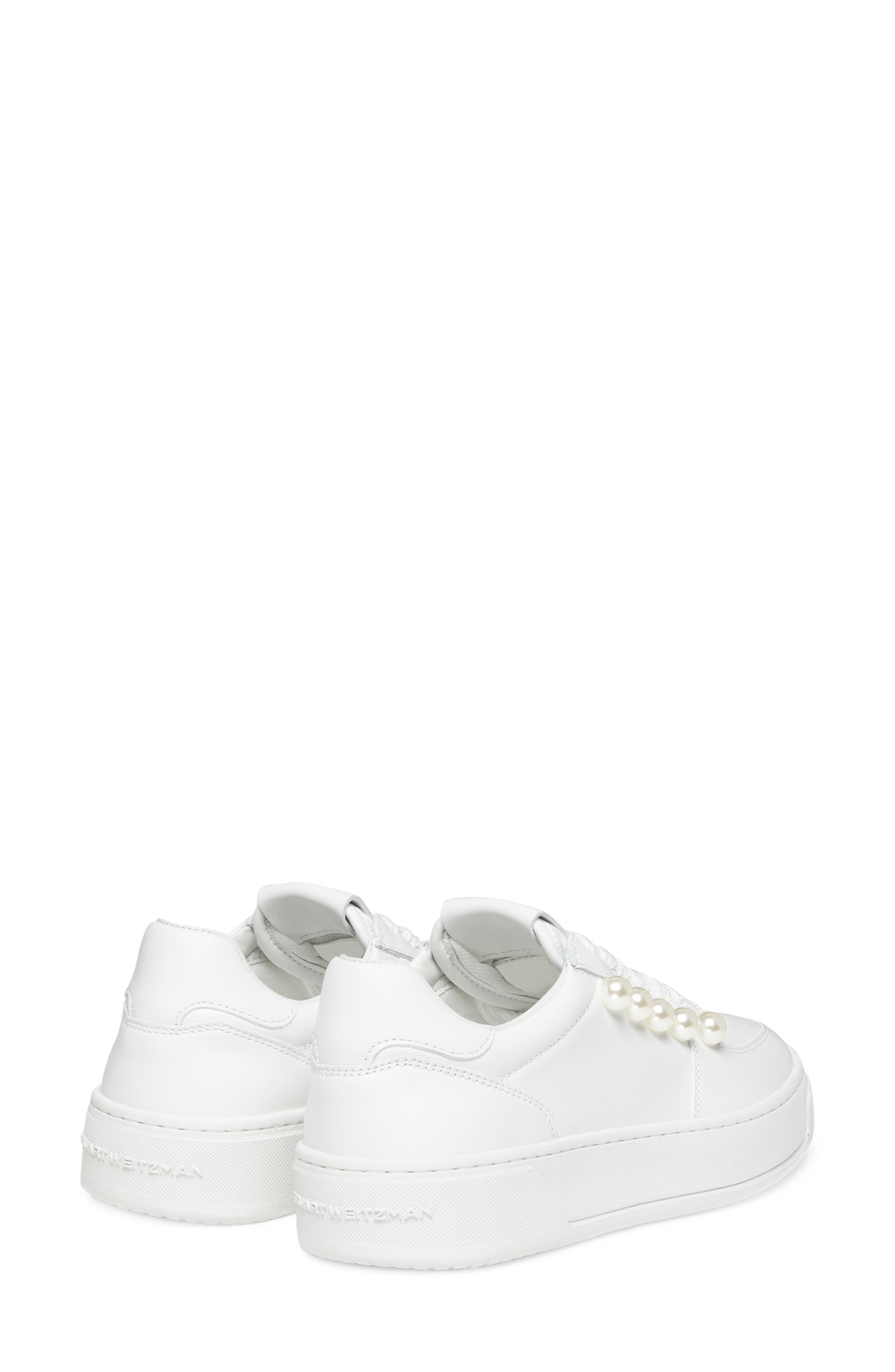 Stuart Weitzman Courtside Pearl Sneaker, Alternate, color, 