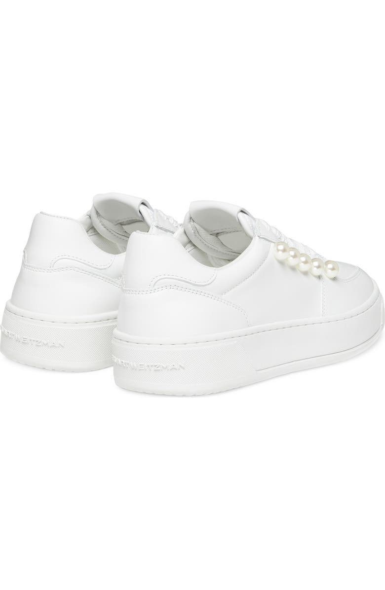 Stuart Weitzman Courtside Pearl Sneaker, Alternate, color,