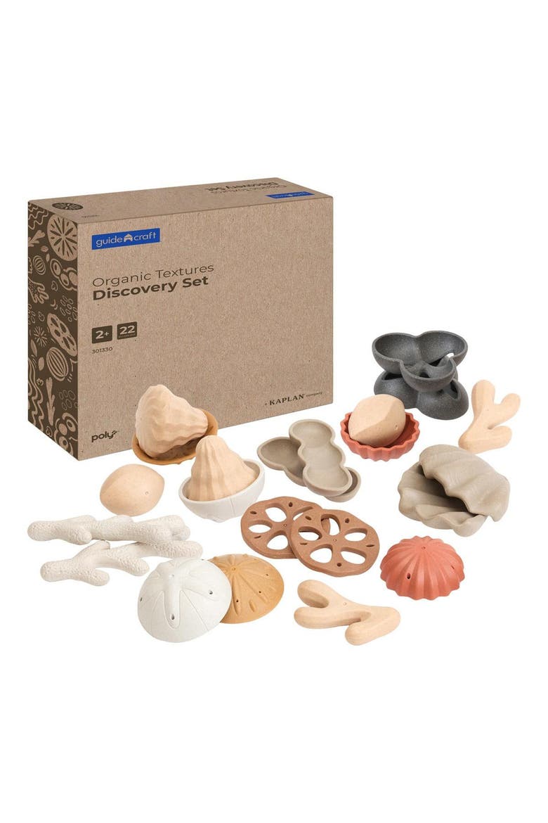Organic Textures Discovery Set - 22 Pieces, Main, color, Multicolored