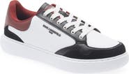 KARL LAGERFELD PARIS Leather Low Top Sneaker