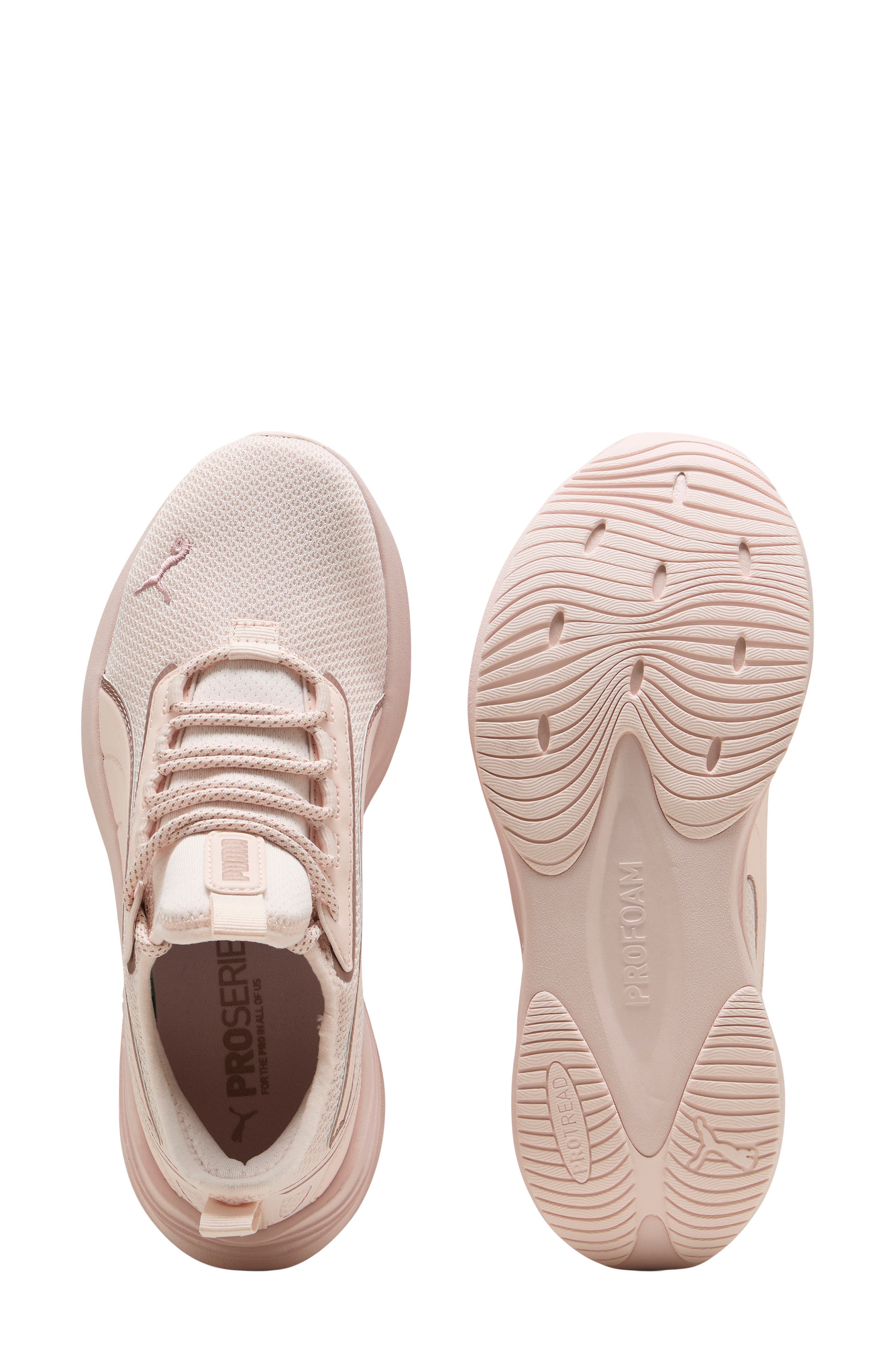 PUMA Darter Pro 2 Running Shoe, Alternate, color, Jasmine Flower/ Rose Gold