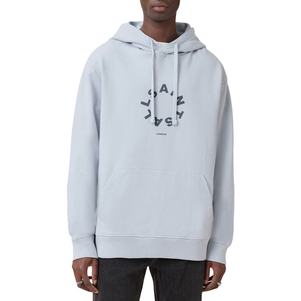 Allsaints Tierra Logo Graphic Hoodie
