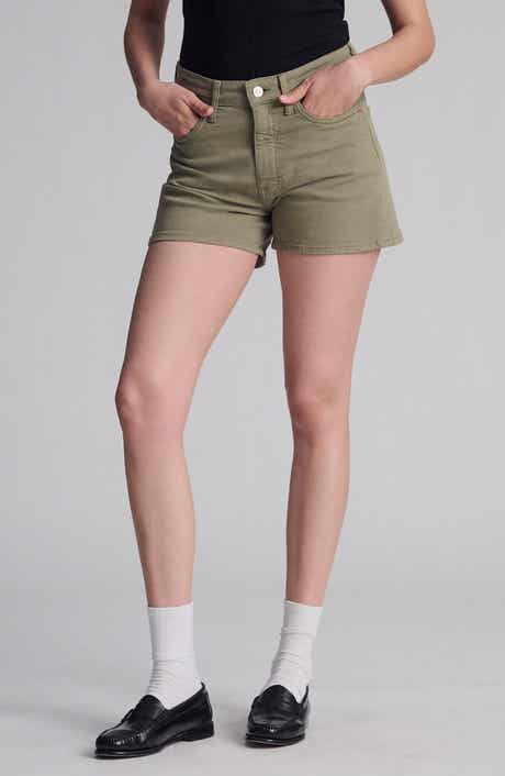 Heidi High Waist Denim Shorts