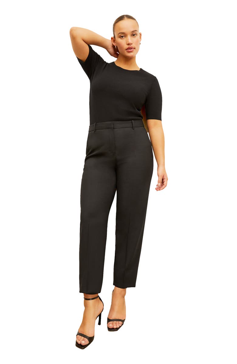 M.M.LaFleur Mejia Pant - Washable Wool Twill, Alternate, color, Black