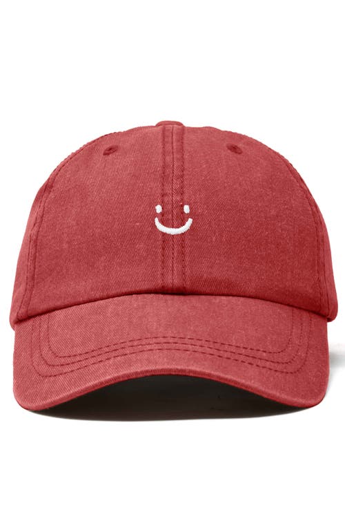 DALIX DALIX LIL SMILE EMBROIDERED CASUAL HAT 