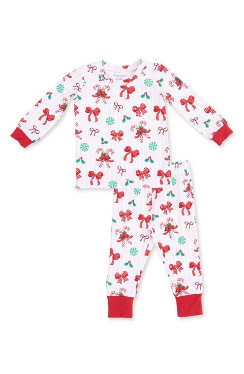 Bows & Candy Canes Pajamas