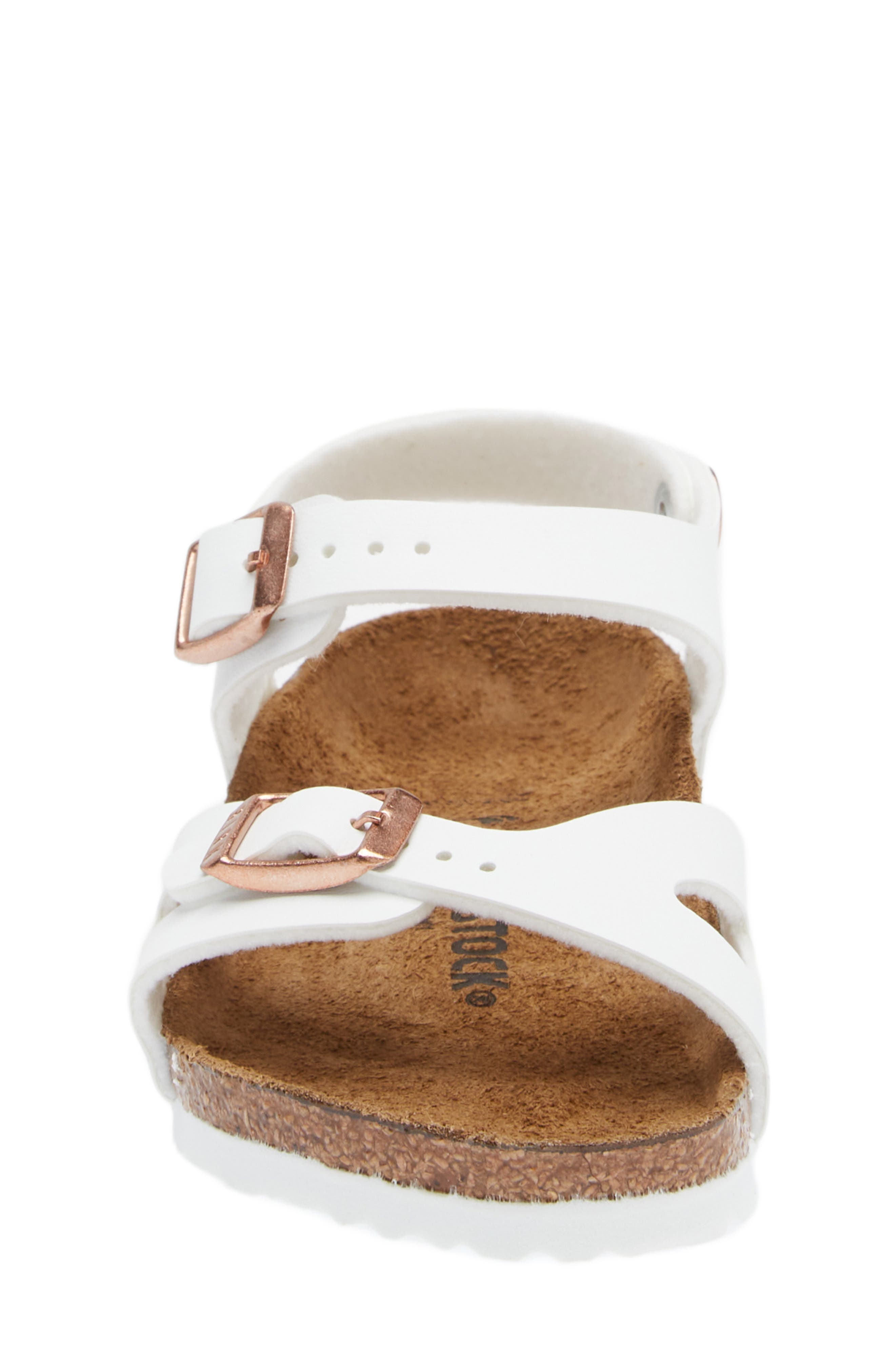 Birkenstock Kids' Rio Sandal, Alternate, color, White