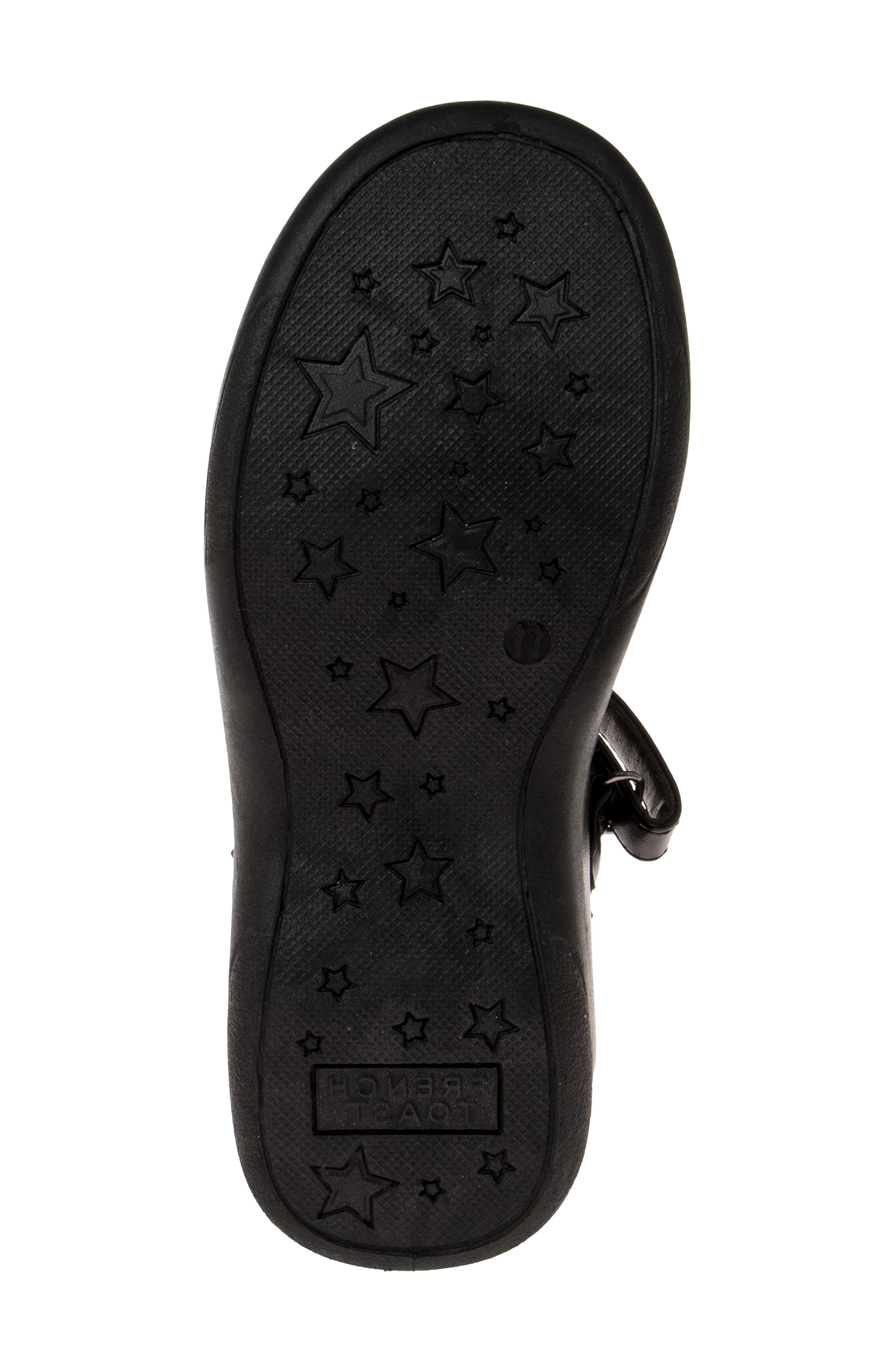 Kids' French Toast Mary Jane School Shoes, Alternate, color, BLACK