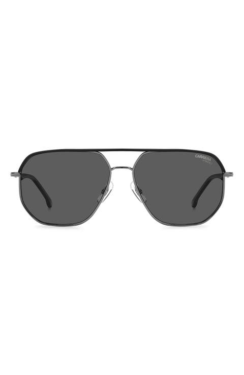 59mm Aviator Sunglasses