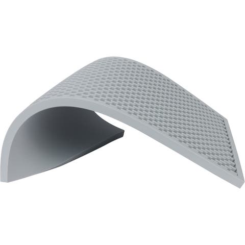 Grey Silicone Bar Mat, 12x18"
