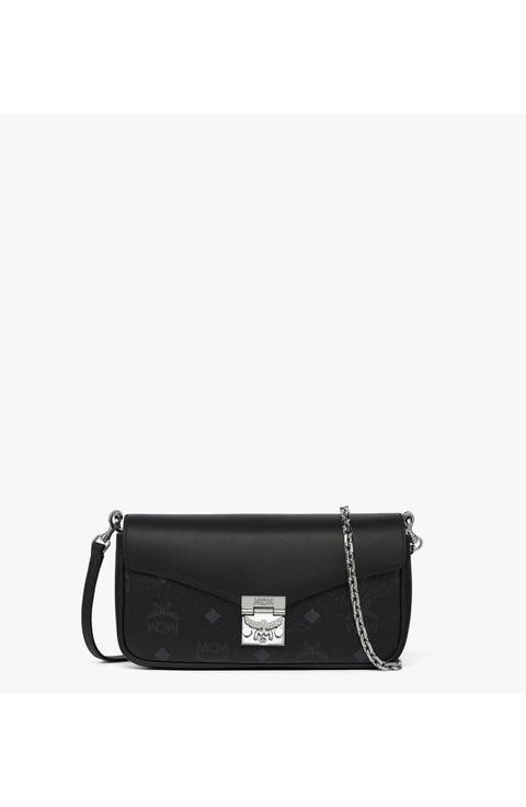 Tracy Crossbody in Visetos Leather Mix