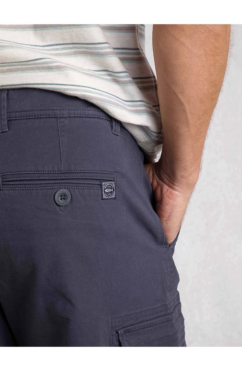 Weird Fish Rigney Cargo Shorts, Alternate, color, Navy