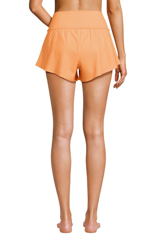 Lands' End 3" Pinchless Flutter Swim Short With Panty