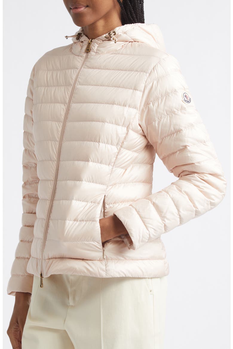 Igelhood Down Puffer Jacket, Alternate, color, PINK