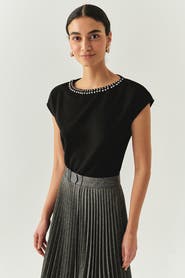 Exquise Scout Dropped Shoulder Knit Blouse
