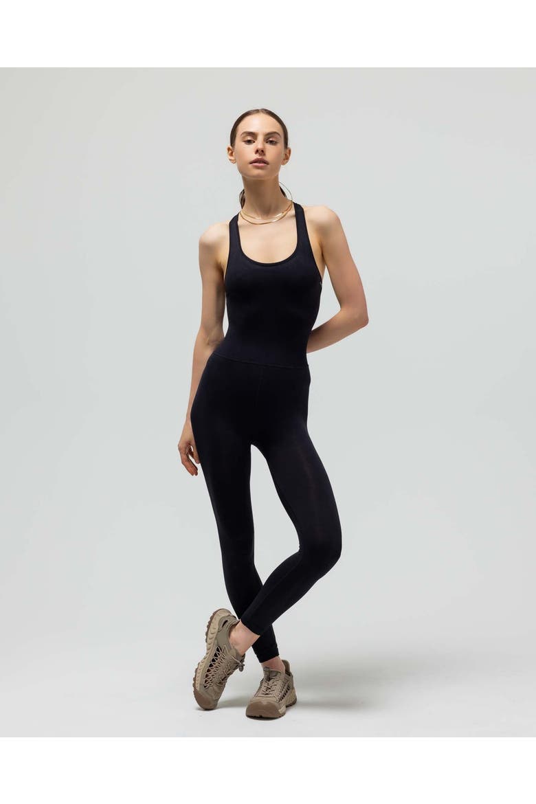 The Bodysuit With The Keyhole Back, Main, color, BLACK
