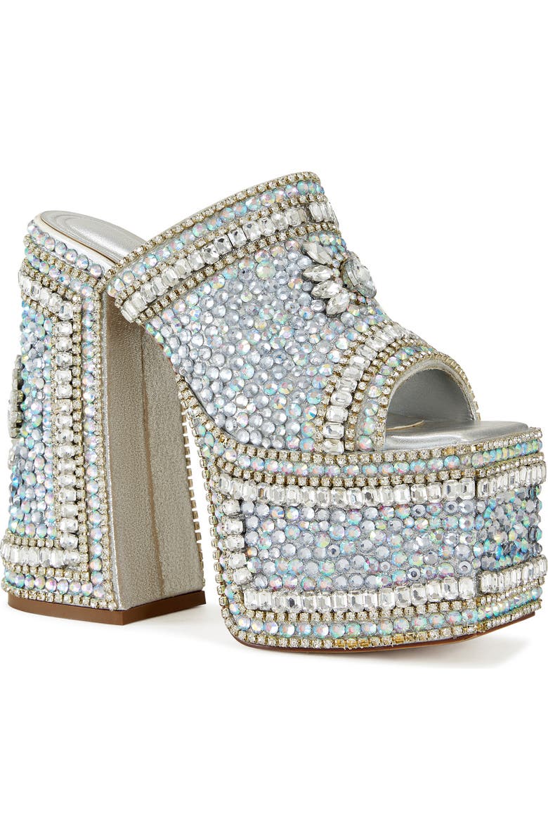 AZALEA WANG Showstop Platform Sandal, Main, color,