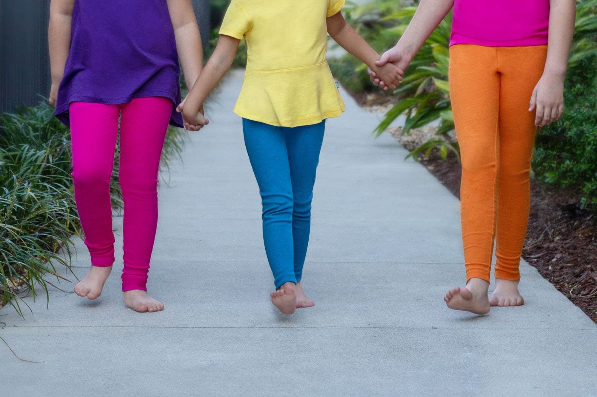 CITY THREADS Girls 100% Soft & Breathable Cotton Sensory Friendly ...