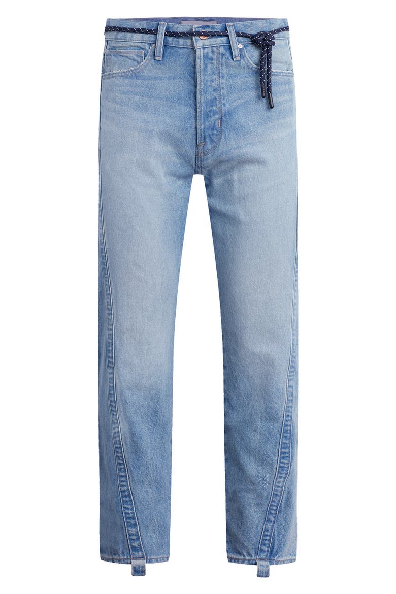 Twisted Seam Straight Leg Jeans, Alternate, color, EAST PARK
