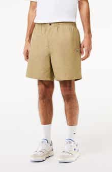 Lacoste Relaxed Cotton Twill Shorts