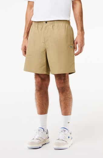 Lacoste Relaxed Cotton Twill Shorts