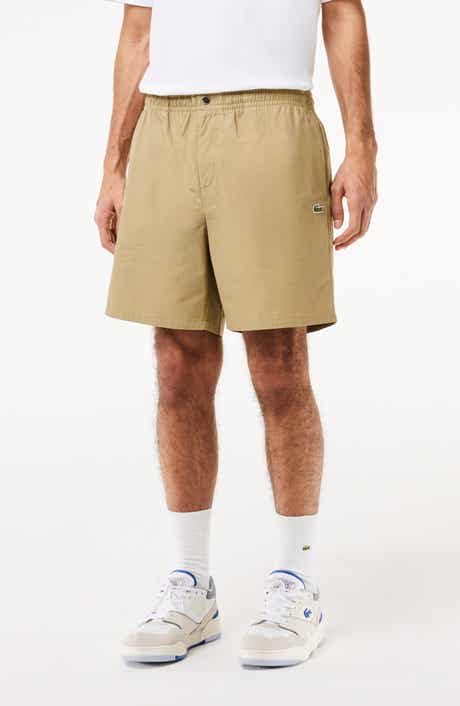 Lacoste Relaxed Cotton Twill Shorts