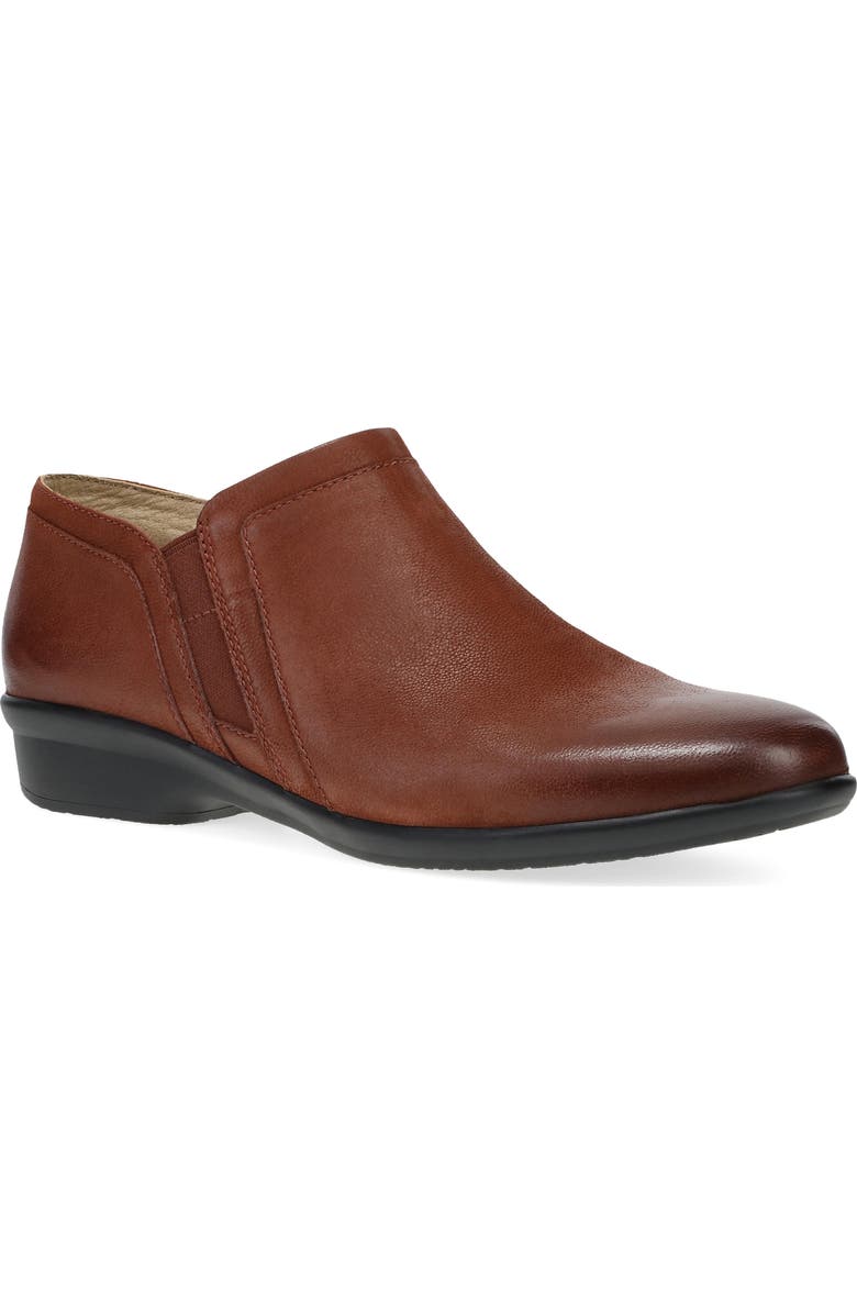 Dansko Cheryl Short Boot, Main, color, Russet Burnished Nubuck