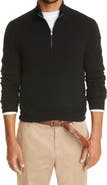 Brunello Cucinelli Quarter Zip Cashmere Pullover