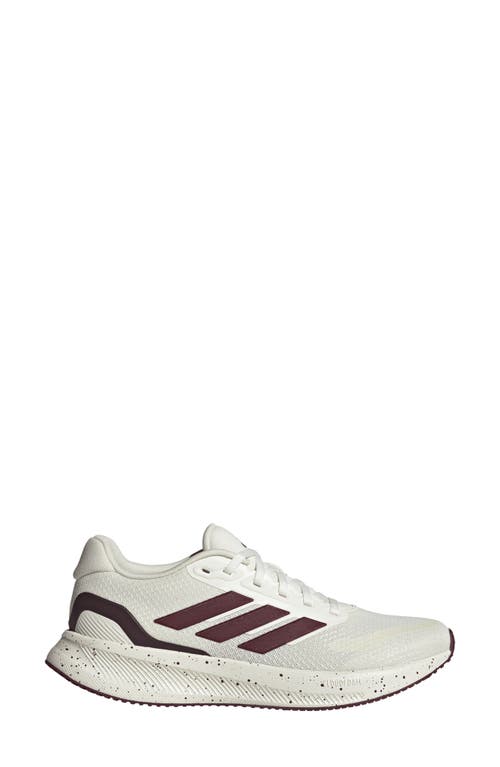 Adidas Originals Adidas Runfalcon 5 Running Sneaker In Off White/maroon/black