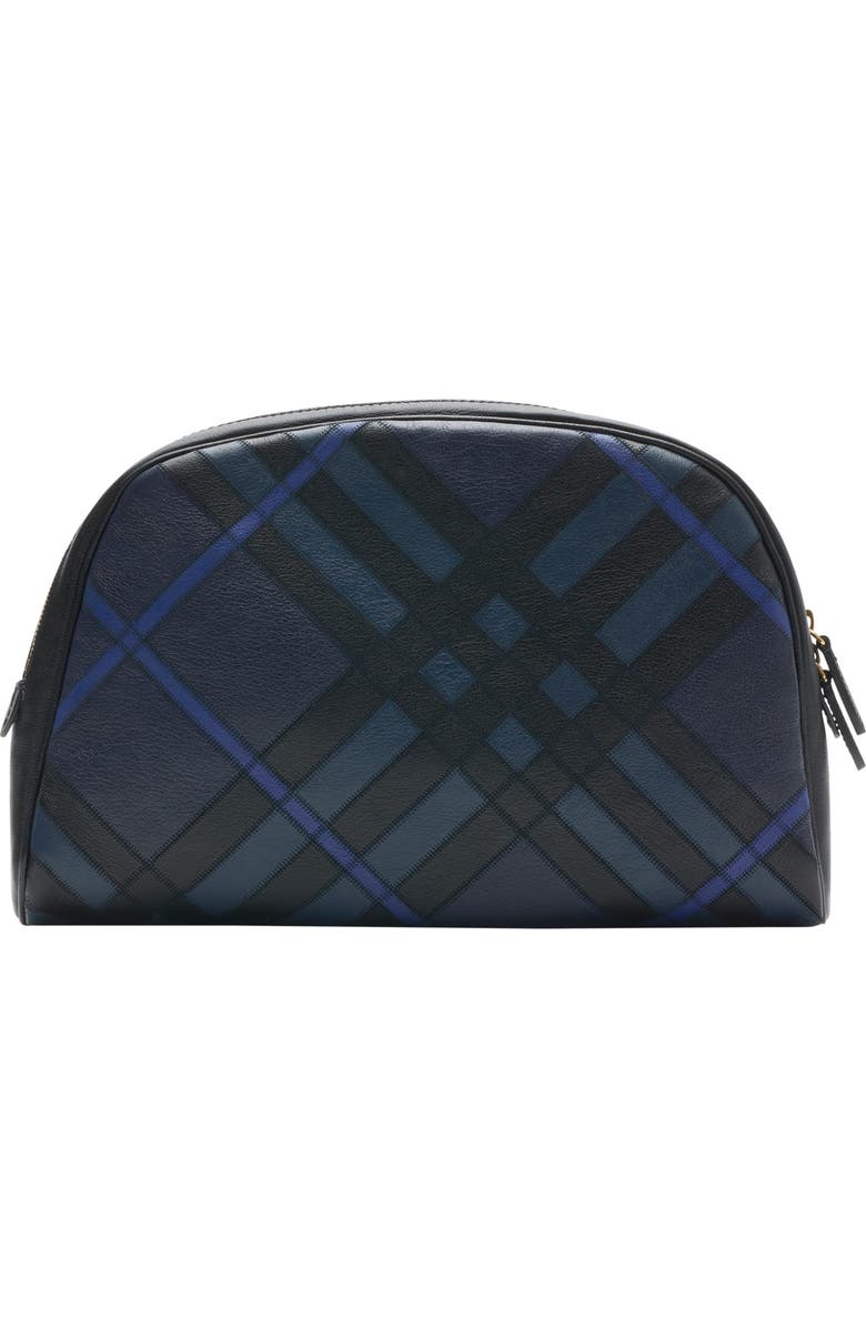 Burberry Highlands Pouch, Alternate, color, Storm Blue