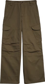 Acne Studios Reinforced Cotton Twill Cargo Trousers