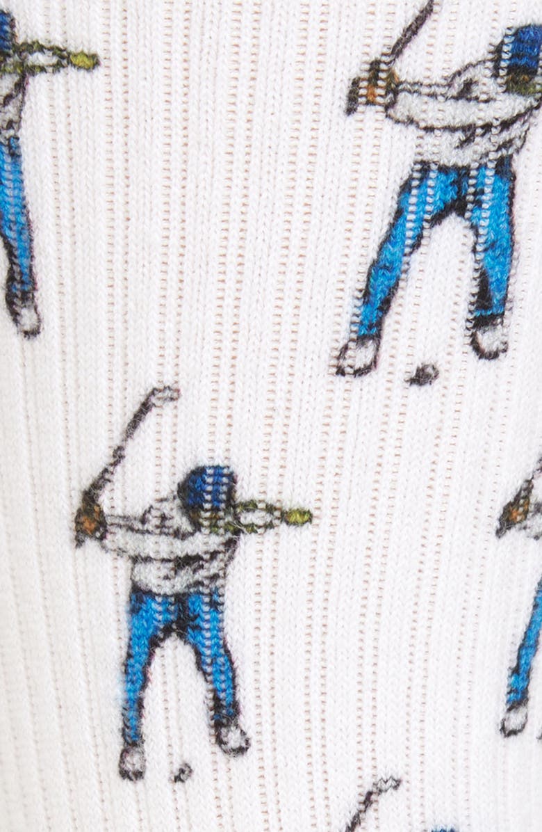 Eastside Golf Swingman Cotton Blend Crew Socks, Alternate, color, 