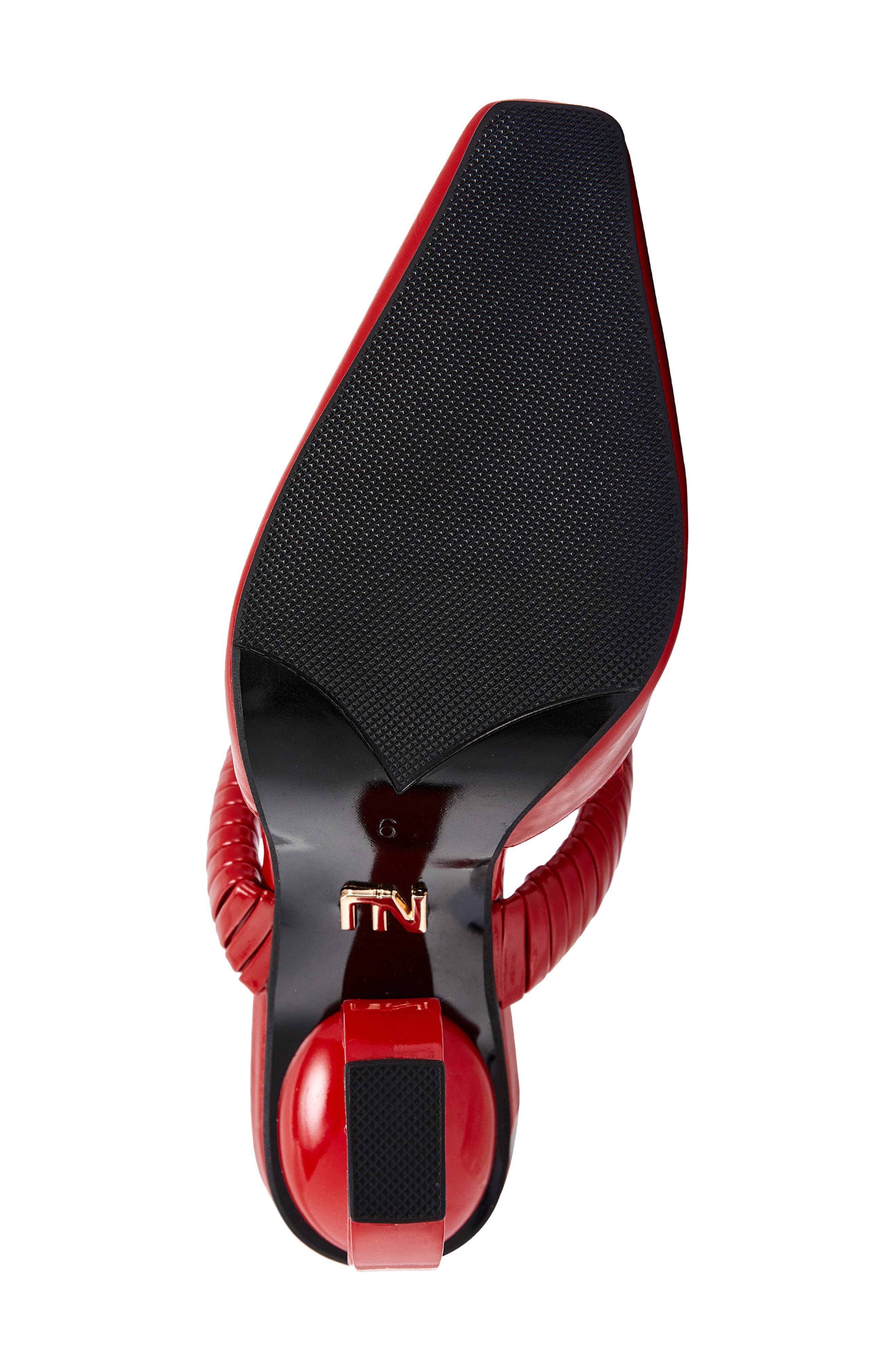 Luna Mule Pump, Alternate, color, RED