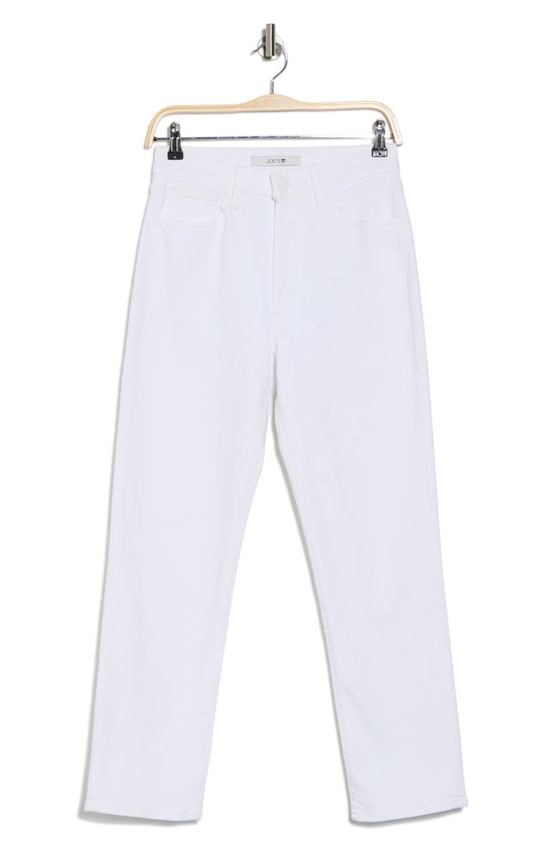 Joe's The OG High Waist Ankle Slim Straight Leg Jeans, Alternate, color, White