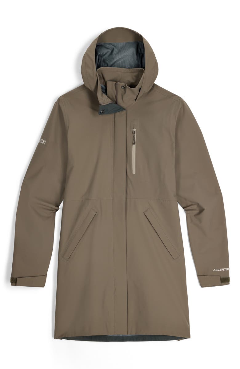 Outdoor Research Aspire 3L Waterproof & Windproof Jacket, Alternate, color, Sable