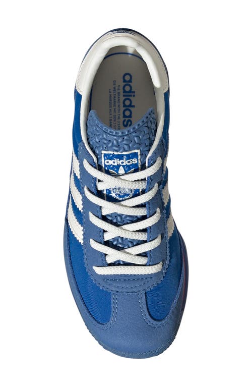 Adidas Originals Big Kids Blue Sl 72 Rs Sneakers In Blue/white/better Scarlet